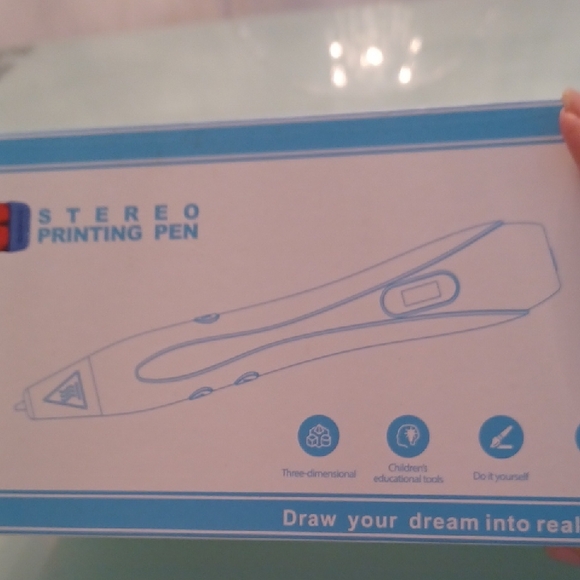 3D Stereo Printing Pen - Blue - Picture 5 of 8